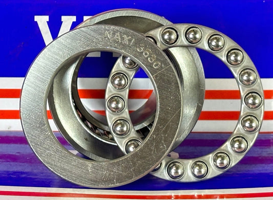 NAXI 3530 Combined Needle Roller with Thrust Ball Bearing Bore:35mm x width:30mm With inner Ring