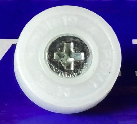 Flat Nylon Ball Bearing with 19mm White Plastic Tire for sliding doors and windows