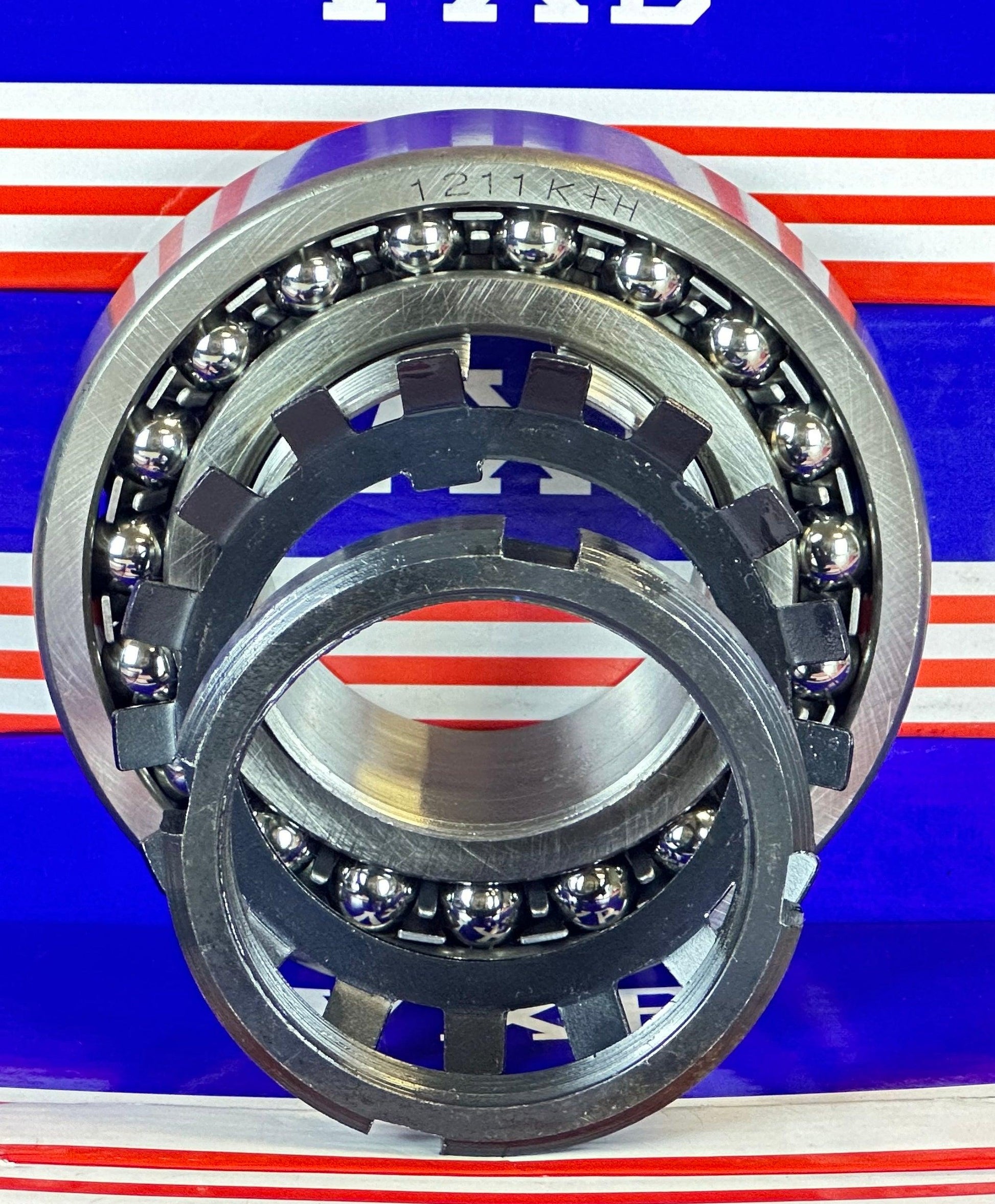 1211K+H Tapered Self Aligning Bearing with Adapter Sleeve 55x110x22 - VXB Ball Bearings