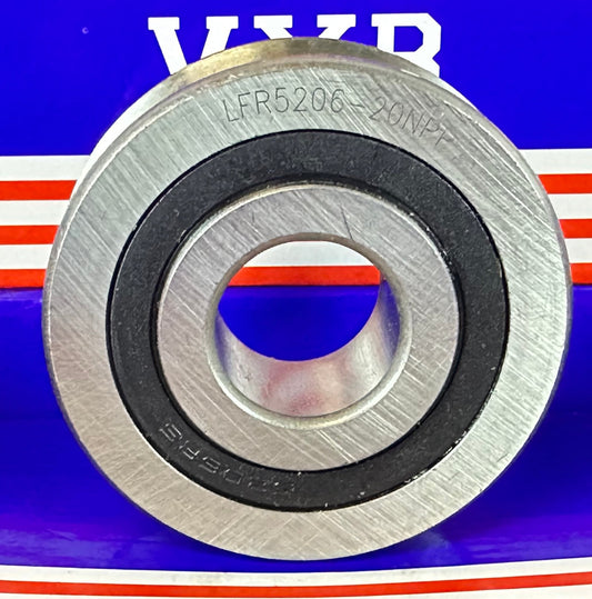 LFR5206-20NPP 25mm ID x 20mm U Groove Sealed  Track Roller Bearing Track