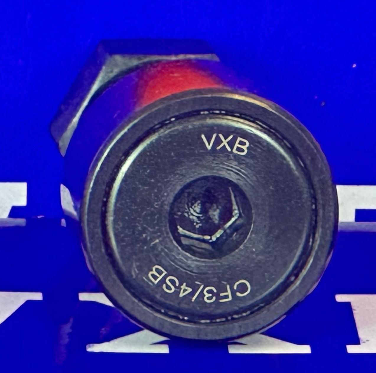 CF3/4SB Cam Follower with an extremely fine Needle Roller Bearing 3/4"x17/32"x7/8" Inch - VXB Ball Bearings