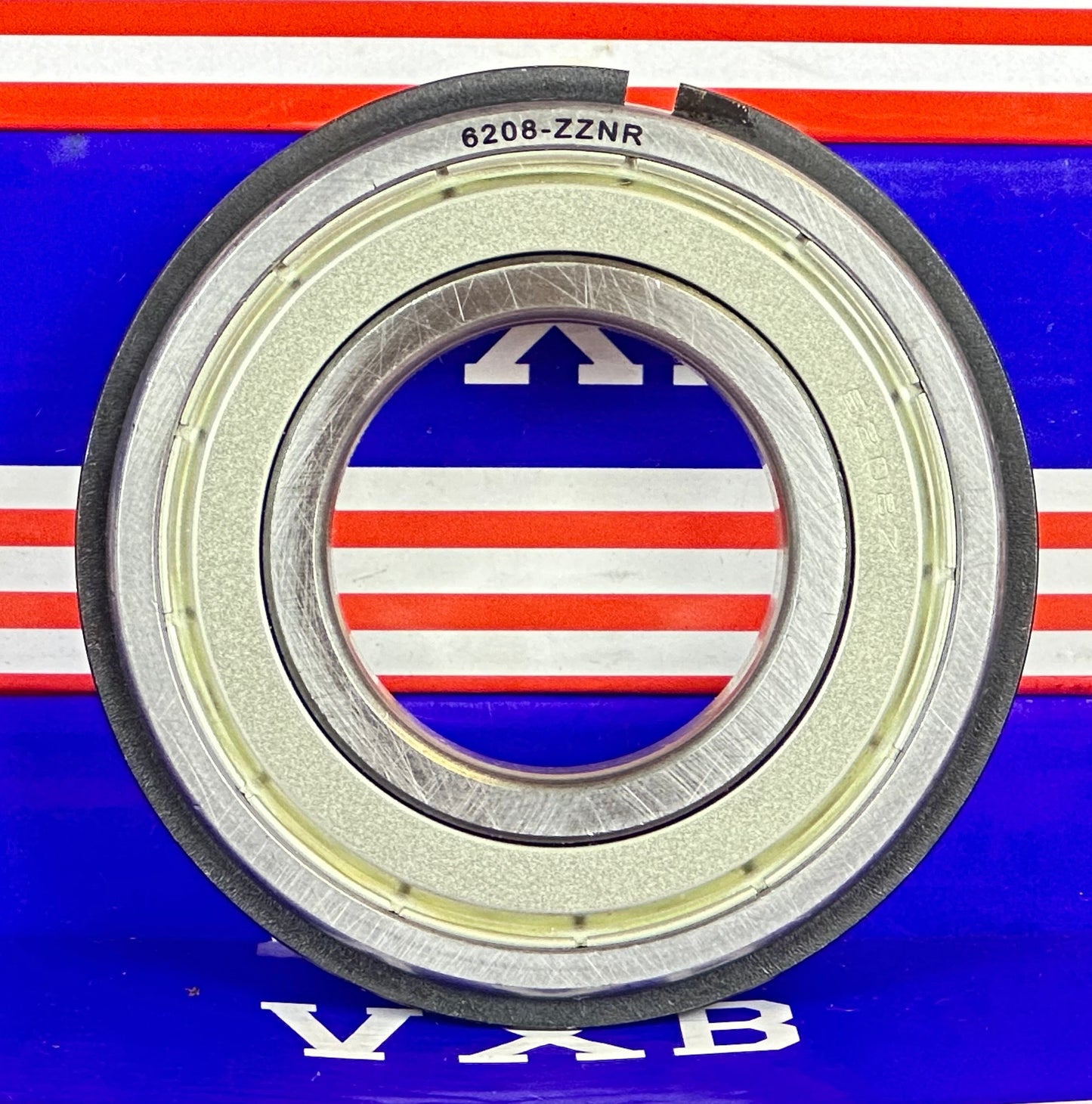 6208ZZNR Shielded Bearing with snap ring groove + a snap ring  40x80x18