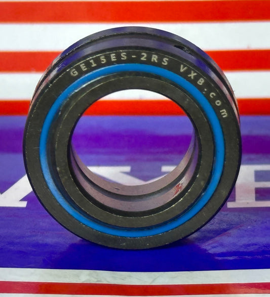 GE15ES-2RS Double Sealed Plain Bearing 15x26x12 Spherical Bearings