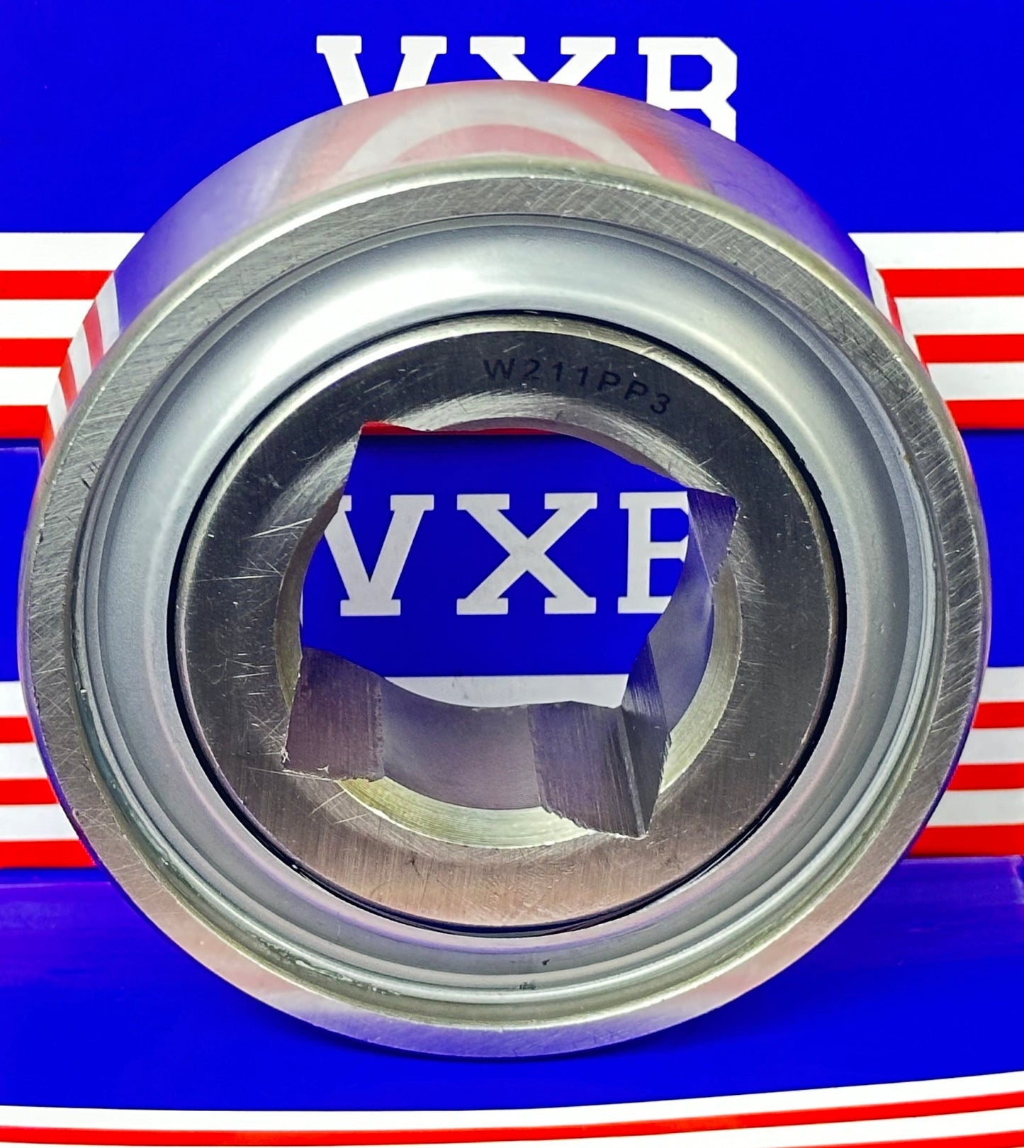 W211PP3 Two Triple Lip Seals Square Bore 1-1/2" inch Bore Bearing