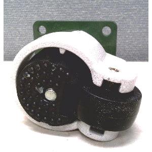 2.36" inch Adjustable Height Floor Lock Heavy Duty Caster Wheel 60mm with Flange - VXB Ball Bearings