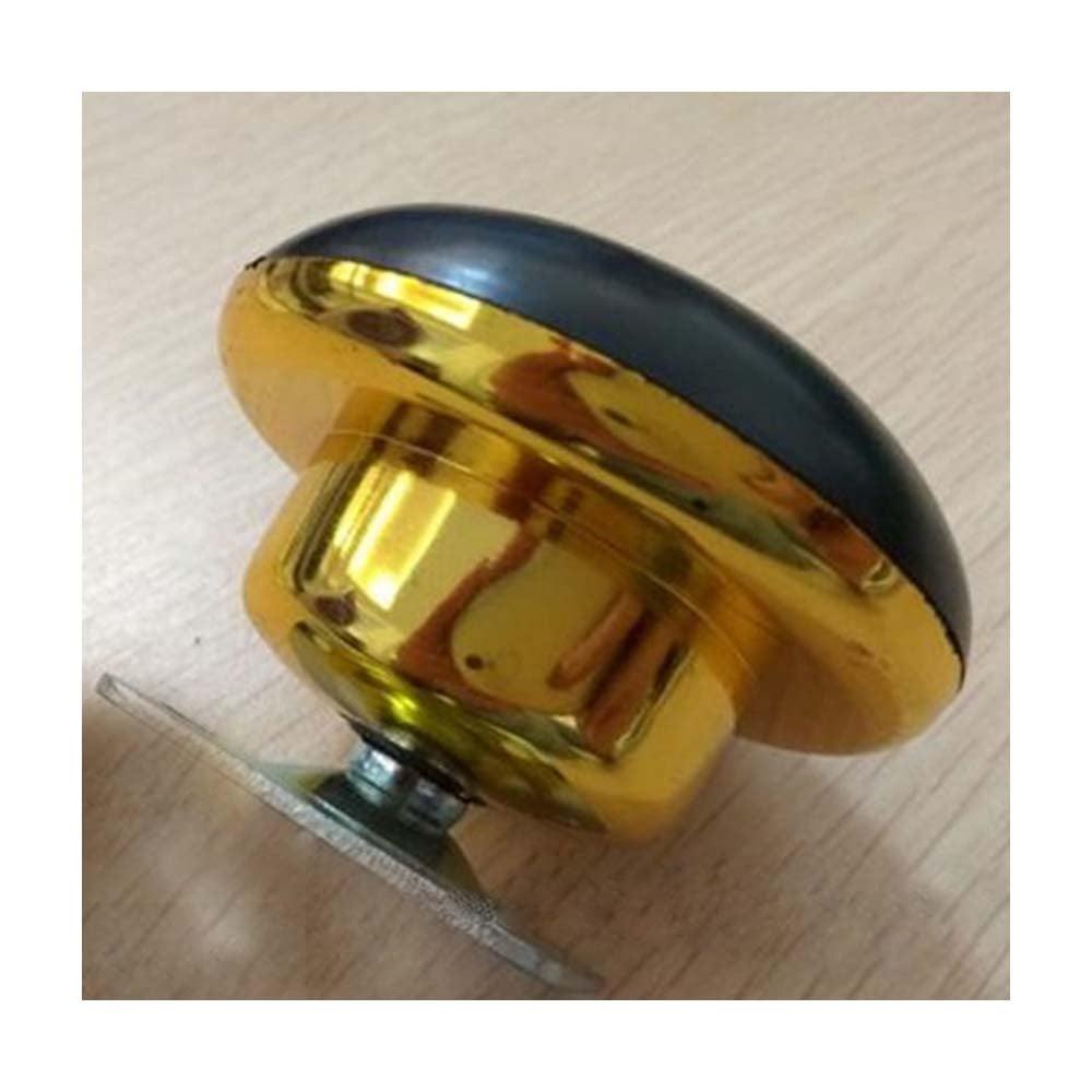 2.5 Inch Flat Metal Caster Wheel with Gold plating with 75lb Load Rating-Pack of 10 - VXB Ball Bearings