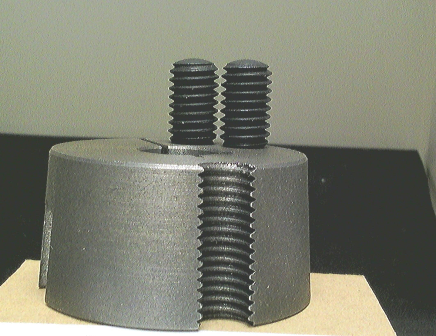 2-A-1 (50-A-1) Solid Sheave Pulley for V-belts size 3L, 4L - VXB Ball Bearings