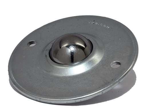 2 Holes 1 Inch Flange Ball Transfer Unit Mounted Bearings - VXB Ball Bearings