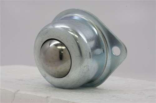 2 Holes Flange Ball Transfer Unit 1 Inch Mounted Bearings - VXB Ball Bearings
