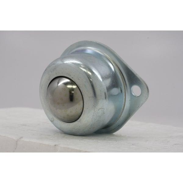 2 Holes Flange Ball Transfer Unit 1 inch pack of 10 Mounted Bearings - VXB Ball Bearings