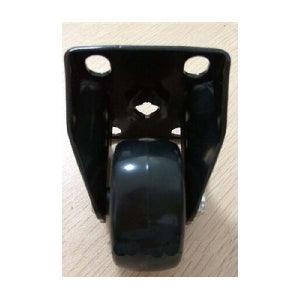 2"Inch Heavy Duty Black Rigid Caster Wheel with 220 lbs Load Rating-Pack of 10 - VXB Ball Bearings