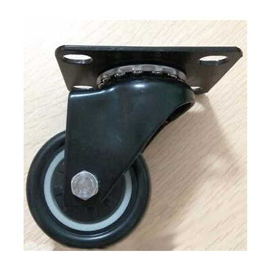 2"Inch Heavy Duty Black Swivel Caster Wheel with 220 lbs Load Rating-Pack of 10 - VXB Ball Bearings