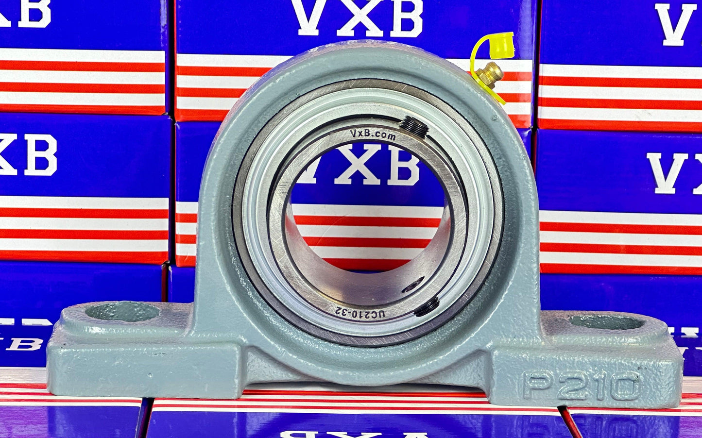2"inch ID/Bore Bearing + Pillow Block Cast Housing Mounted Bearings UCP210-32 - VXB Ball Bearings