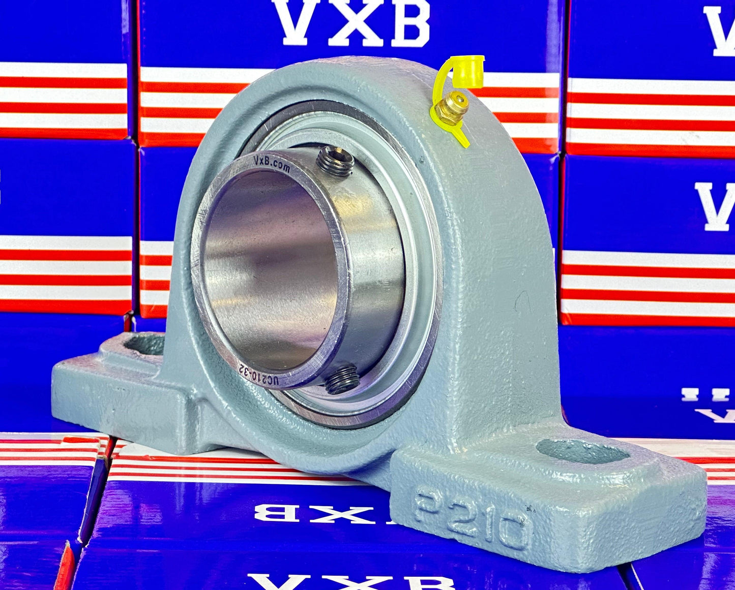 2"inch ID/Bore Bearing + Pillow Block Cast Housing Mounted Bearings UCP210-32 - VXB Ball Bearings