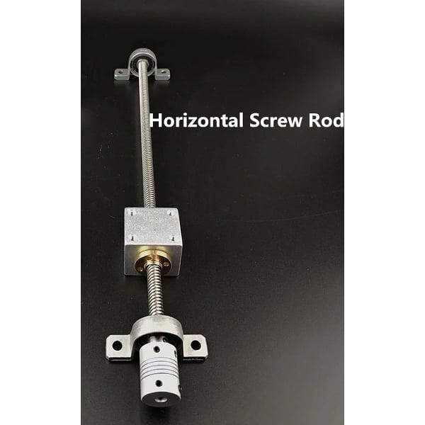 200mm Horizontal Lead Screw Rod Kit - VXB Ball Bearings