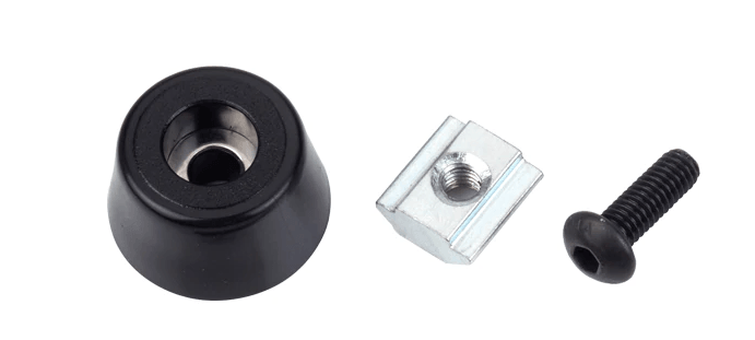 2020 Aluminum Extrusion Profile V-Slot Anti-Vibration Pad Feet - VXB Ball Bearings