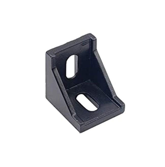 2020 Corner Bracket Black Aluminum for Extrusion Profile V-Slot - VXB Ball Bearings