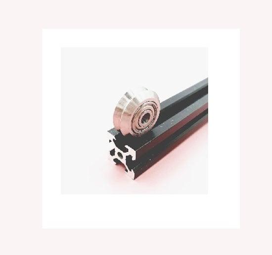 2020 V-Slot Profile Linear Motion 6x24x10mm Track Roller Bearing - VXB Ball Bearings