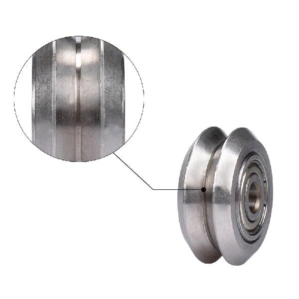 2020 V-Slot Profile Linear Motion 7x24x10mm Track Roller Bearing - VXB Ball Bearings
