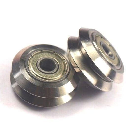 2020 V-Slot Profile Linear Motion 8x24x10mm Track Roller Bearing - VXB Ball Bearings