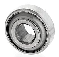 204KPP2 Agricultural Machinery bearing with Two Triple lip Seals and Hex bore - VXB Ball Bearings
