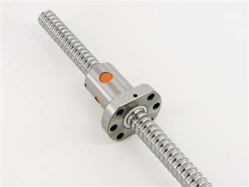 20mm Ball Screw assembly RM2005-L2600mm long and with 3 ball circuit SFU2005-3 - VXB Ball Bearings