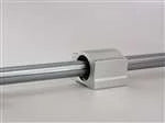 20mm CNC Router 55 Shaft w/Block & Bearing Linear Motion - VXB Ball Bearings
