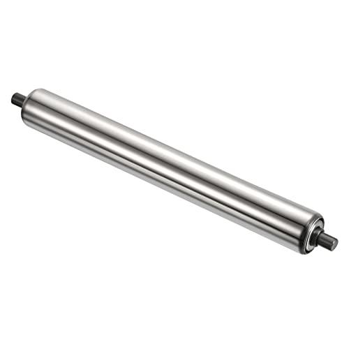 Gravity Conveyor Roller 1.5" Diameter 16" inch Long Stainless Steel - VXB Ball Bearings