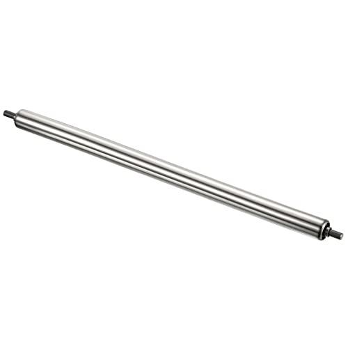 Gravity Conveyor Roller 1" Diameter 24" inch Long Stainless Steel - VXB Ball Bearings