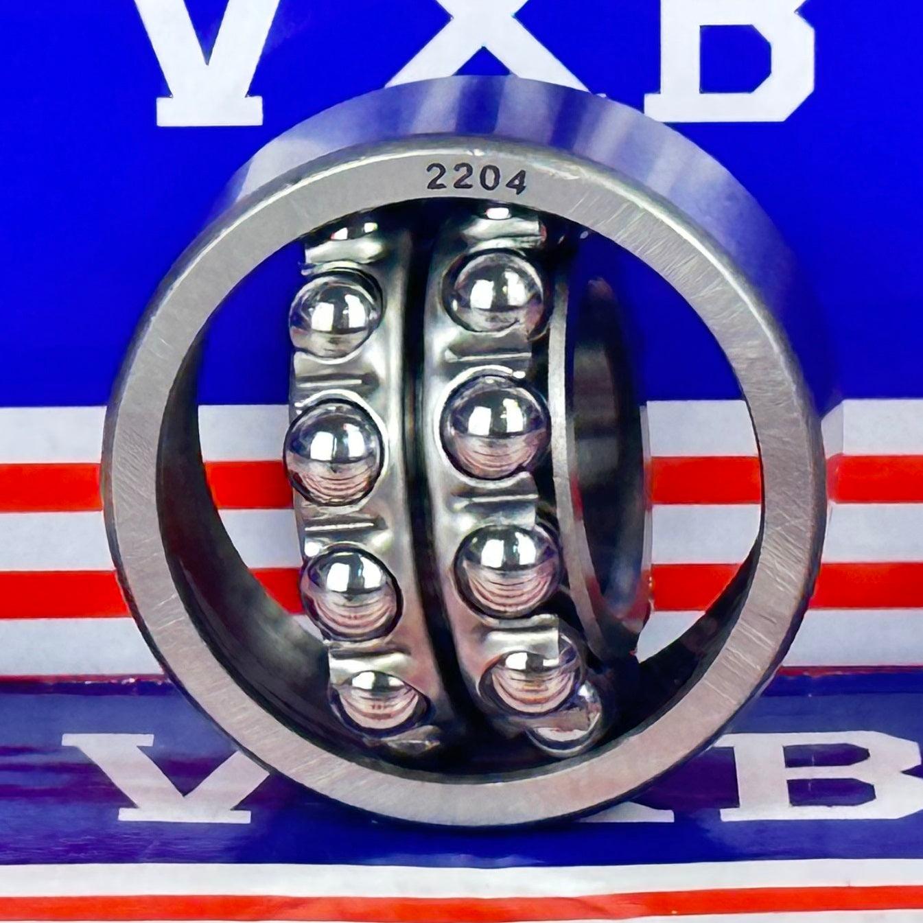 2204 Self Aligning Bearing 20x47x18 - VXB Ball Bearings