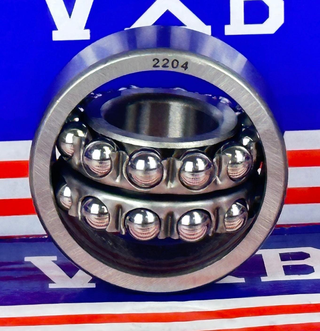 2204 Self Aligning Bearing 20x47x18 - VXB Ball Bearings