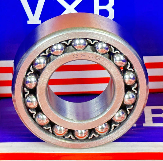 2206 Self Aligning Bearing 30x62x20 - VXB Ball Bearings