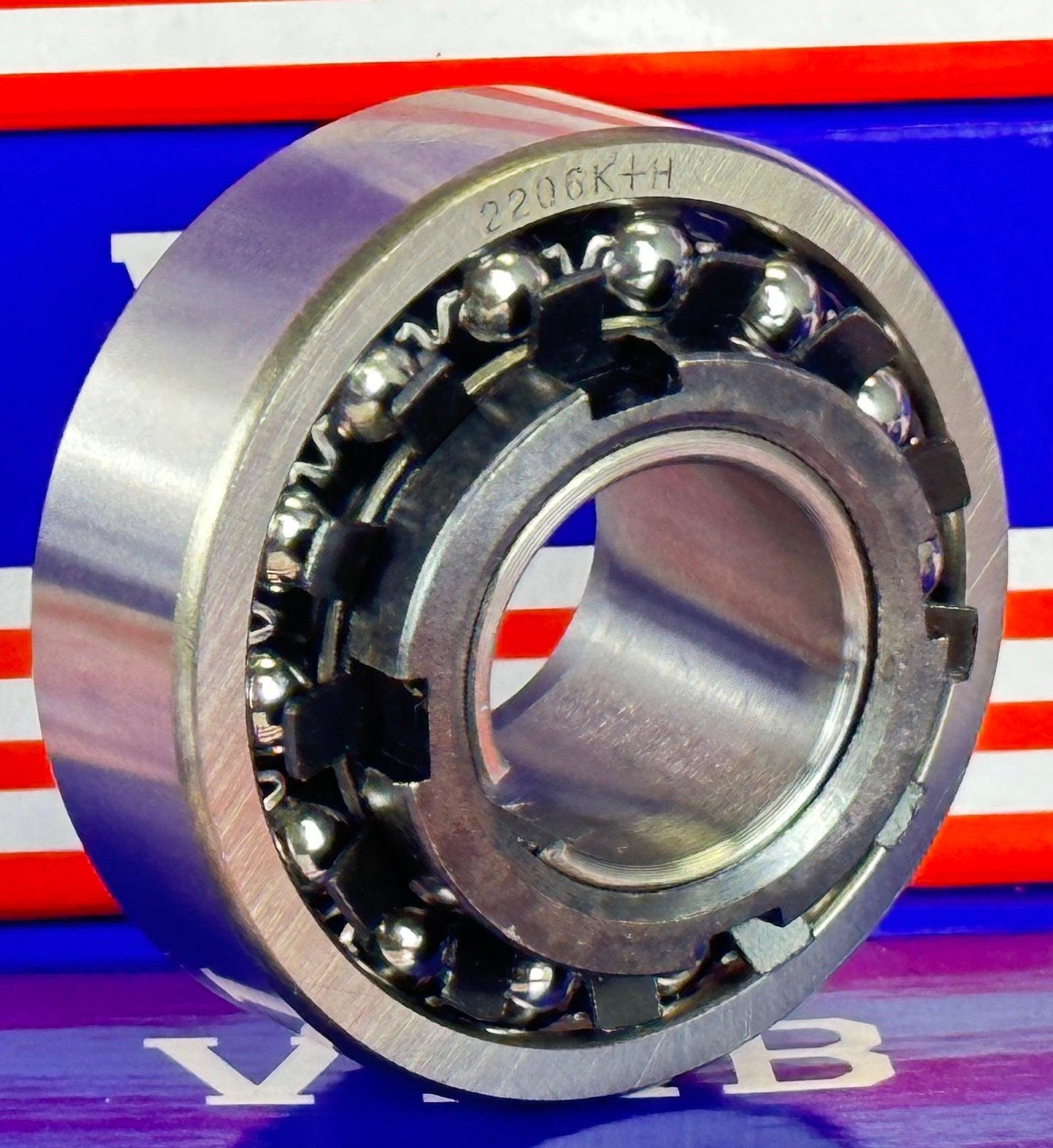 2206K+H Tapered Self Aligning Bearing with Adapter Sleeve 25x62x20 - VXB Ball Bearings