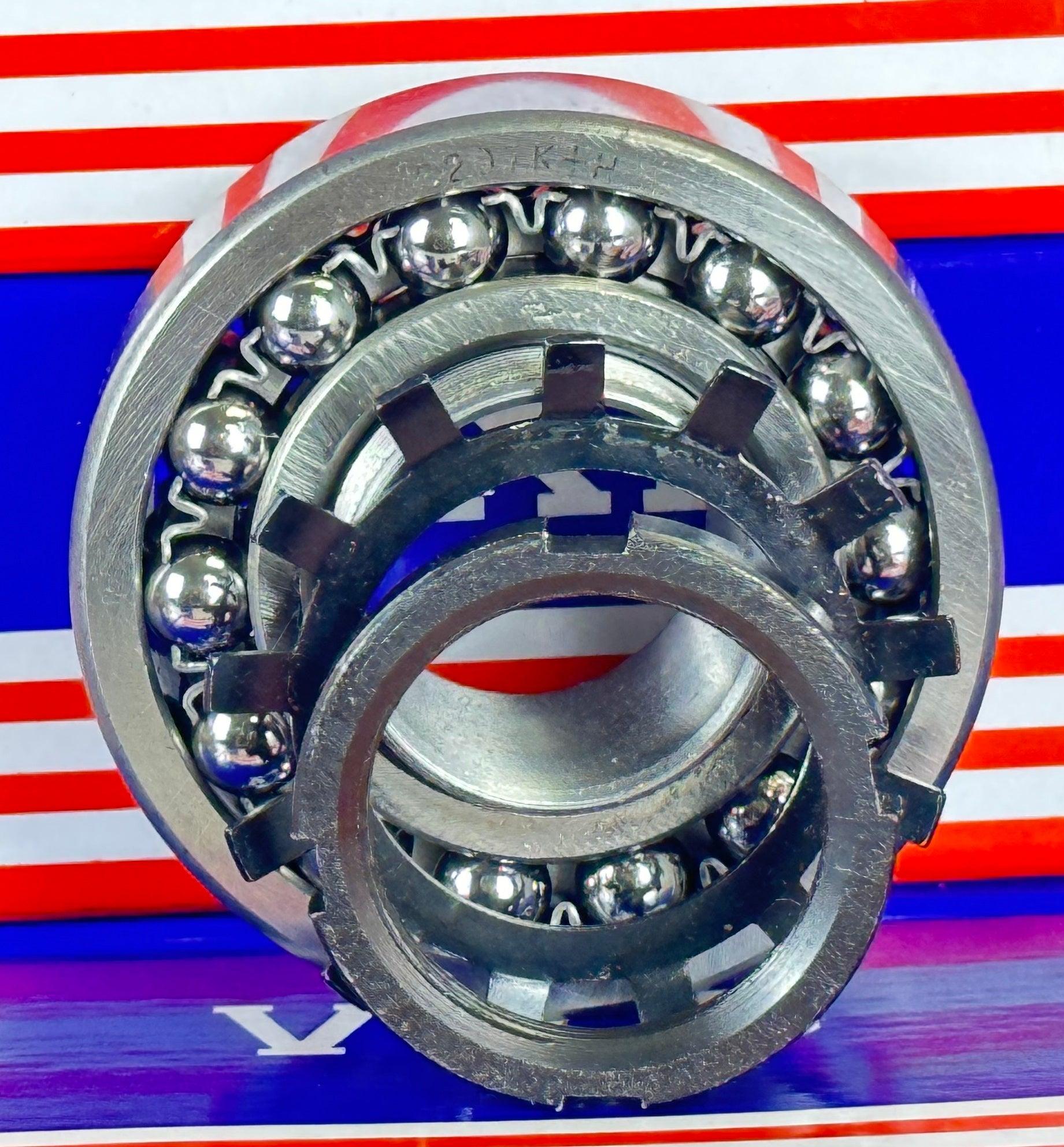 2207K+H Tapered Self Aligning Bearing with Adapter Sleeve 30x72x23 - VXB Ball Bearings