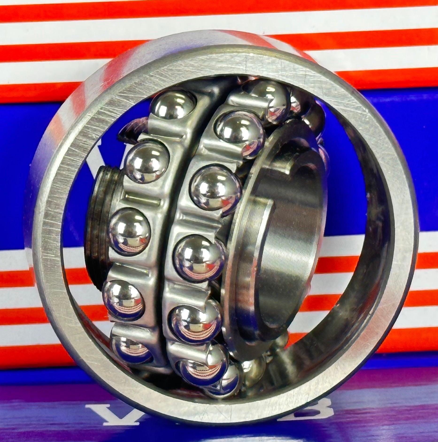 2207K+H Tapered Self Aligning Bearing with Adapter Sleeve 30x72x23 - VXB Ball Bearings