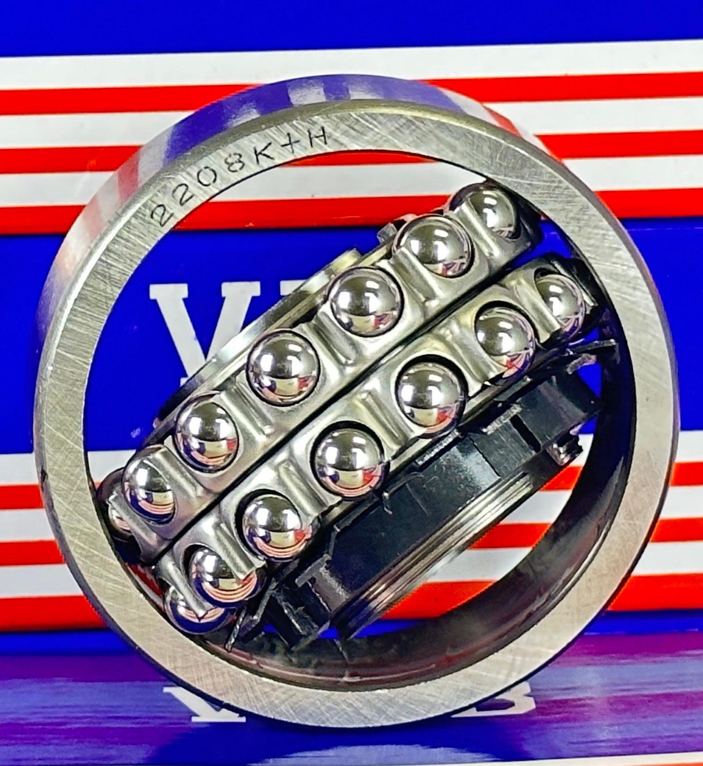 2208K+H Tapered Self Aligning Bearing with Adapter Sleeve 35x80x23 - VXB Ball Bearings