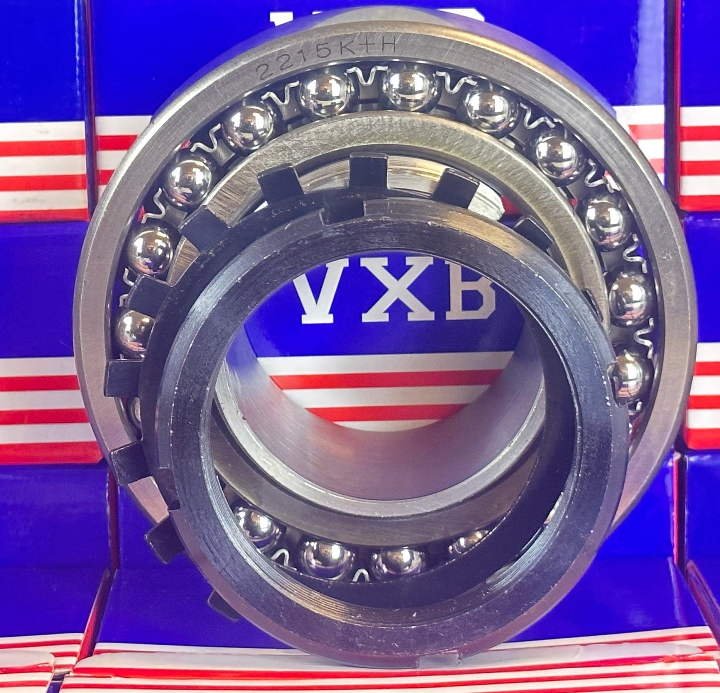 2215K+H Tapered Self Aligning Bearing with Adapter Sleeve 65x130x31 - VXB Ball Bearings