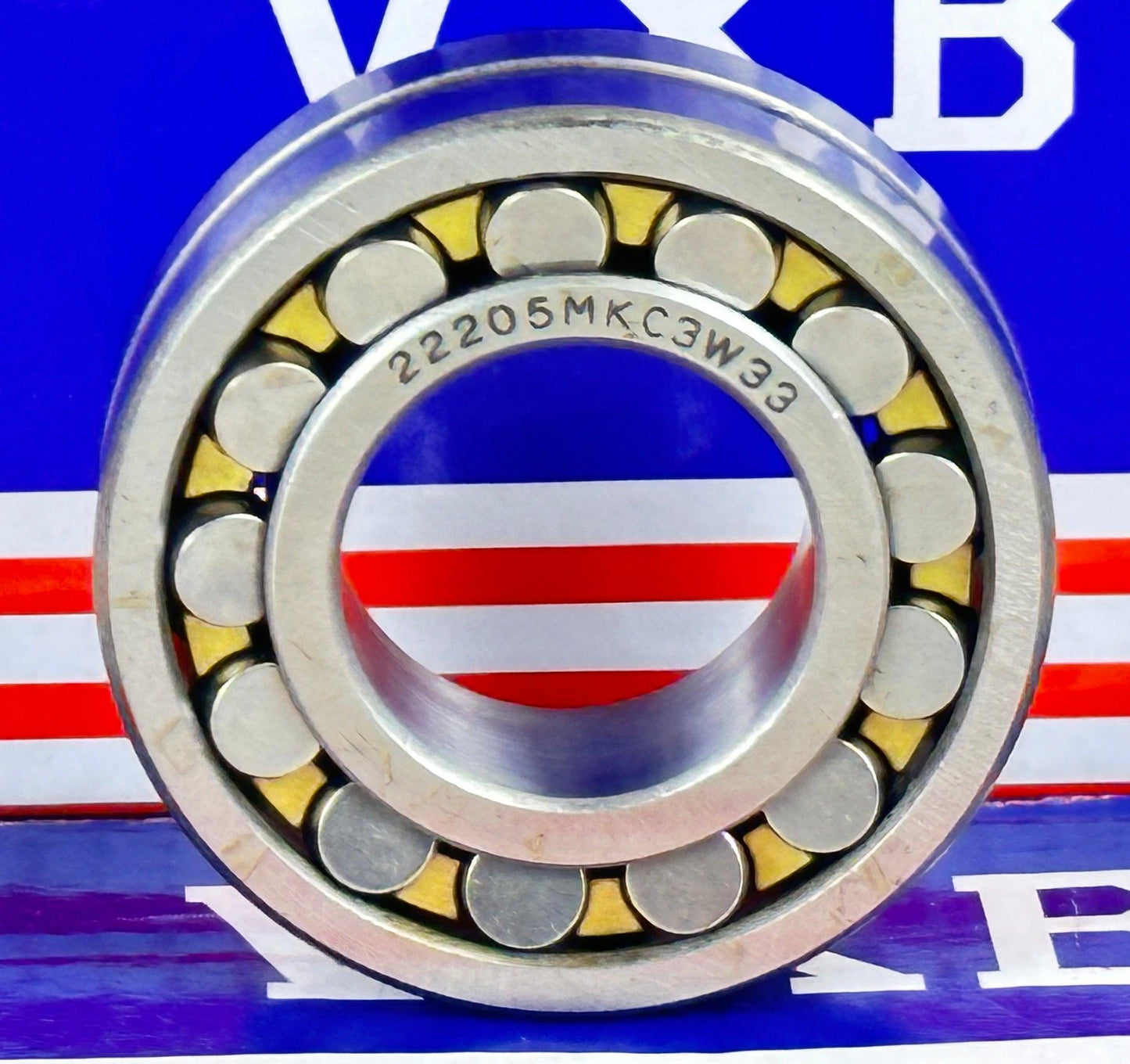 22205MKC3W33 Spherical Roller Bearing 25x52x18 with Tapered Bore - VXB Ball Bearings