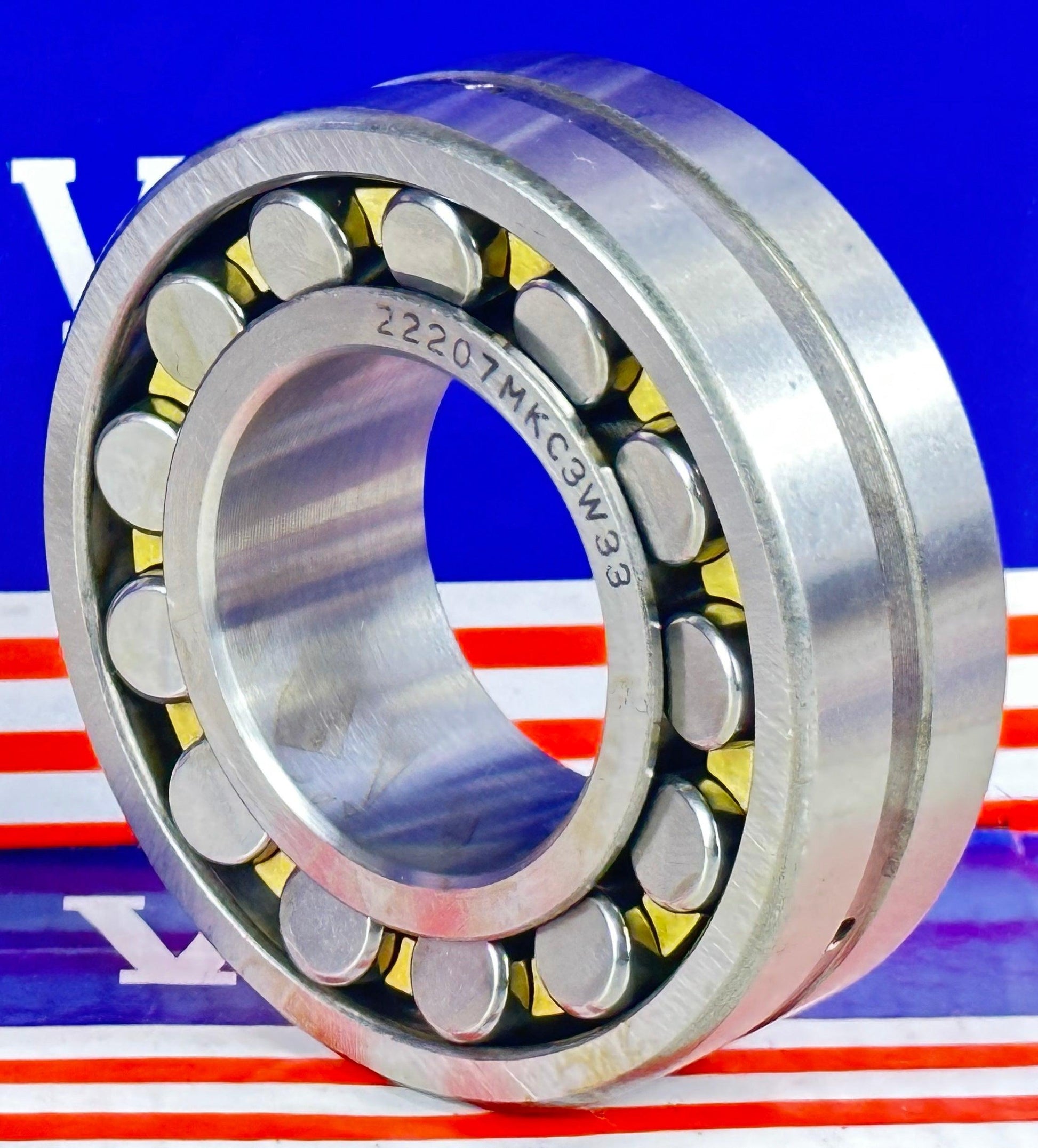 22207MKC3W33 Spherical Roller Bearing 35x72x23 with Tapered Bore - VXB Ball Bearings