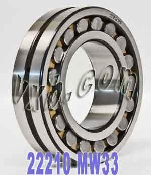 22210 MW33 Spherical Roller Bearing 50x90x23 Spherical Bearings - VXB Ball Bearings