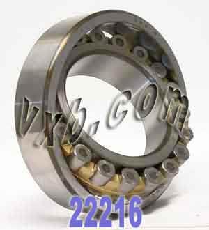 22216 Spherical Roller bearing 80x140x33mm Spherical Bearings - VXB Ball Bearings