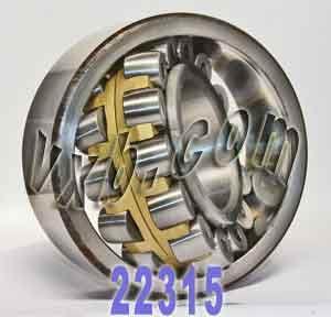 22315 Spherical Roller Bearing FLT 75x160x55 Spherical Bearings - VXB Ball Bearings