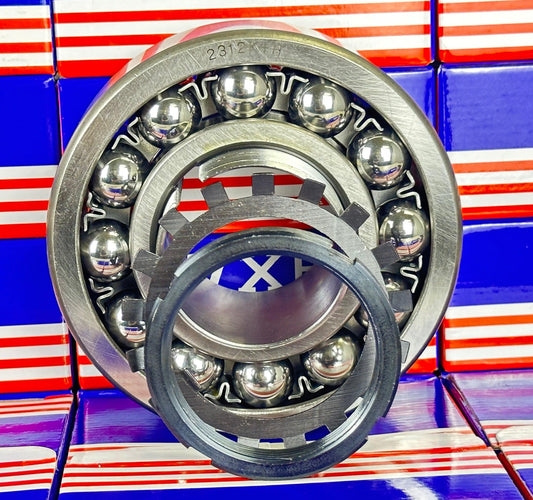 2312K+H Tapered Self Aligning Bearing with Adapter Sleeve 55x130x46 - VXB Ball Bearings