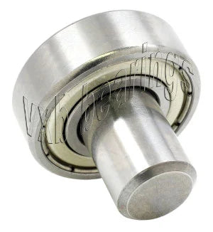 29/32 Inch Ball Bearing with 3/8 diameter integrated 1 Long Axle - VXB Ball Bearings