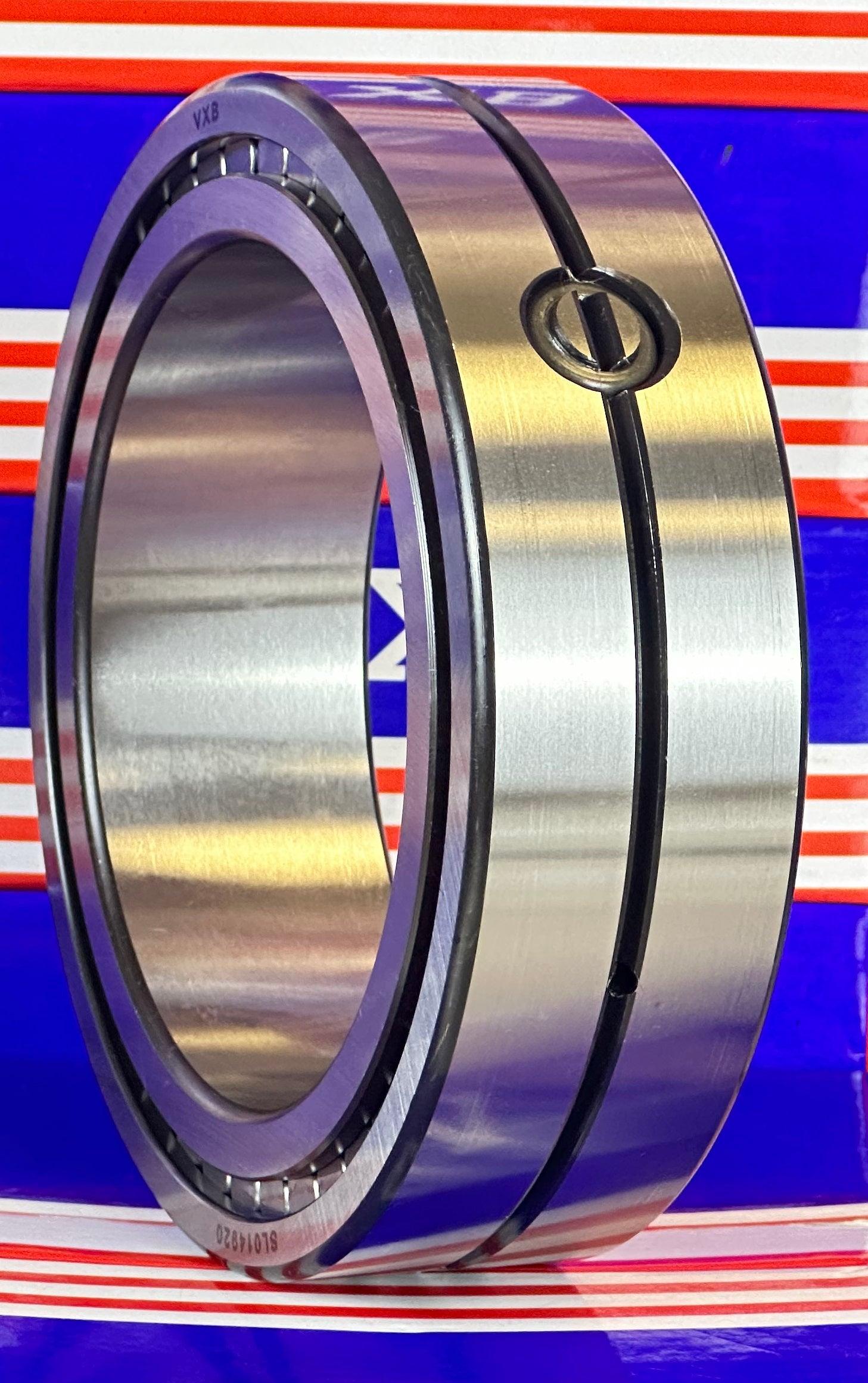 SL014920 Sheave Bearing 2 Rows Full Complement Bearings with Inner Ring 100x140x40mm - VXB Ball Bearings