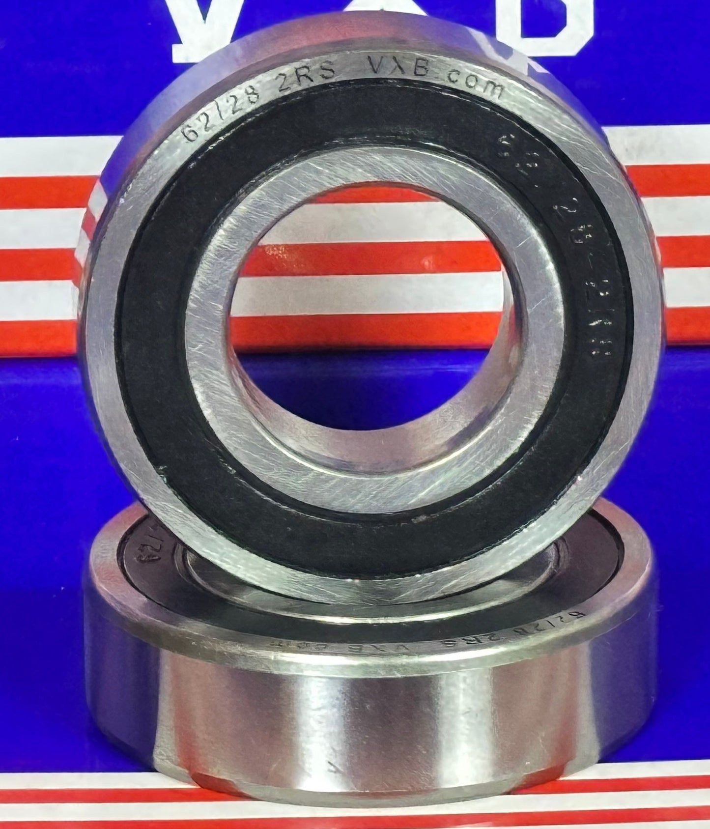 2 Bearing 62/28-2RS 28x58x16 Sealed