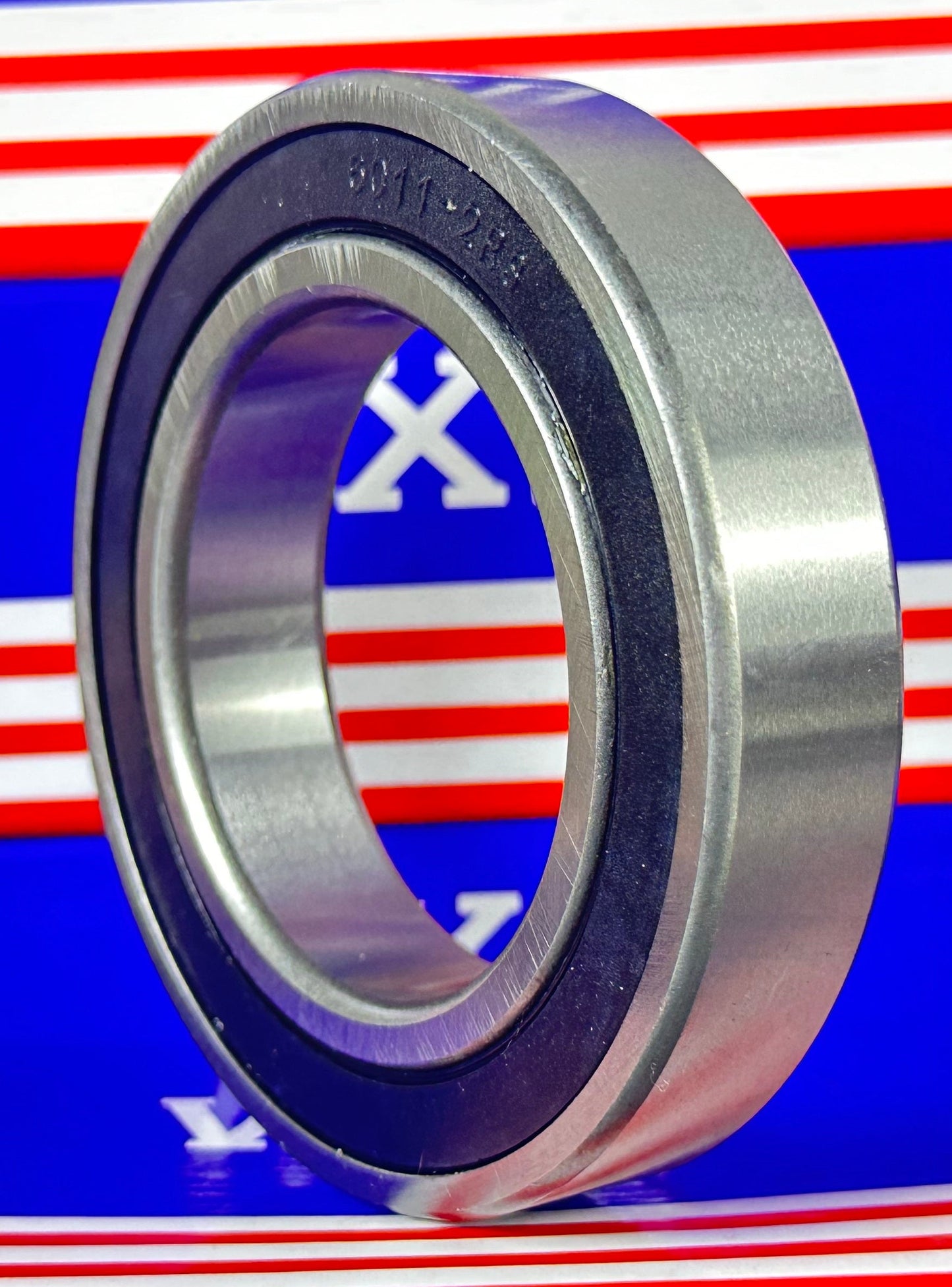 6011-2RS 55x90x18 Ball Bearing Dual Sided Rubber Sealed Deep Groove (4PCS)