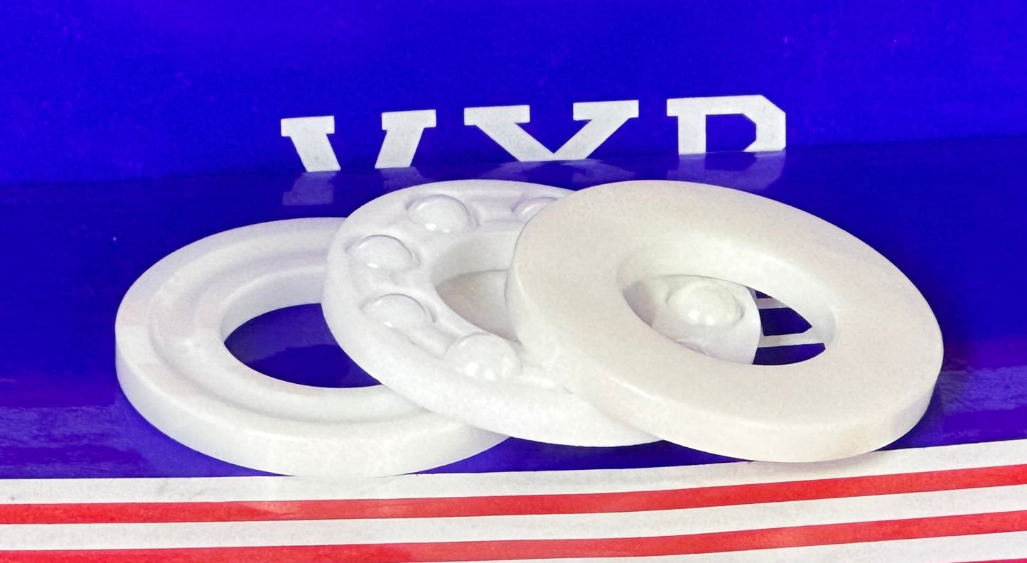 Full Ceramic 51204 ZrO2 Thrust Bearing 20x40x14