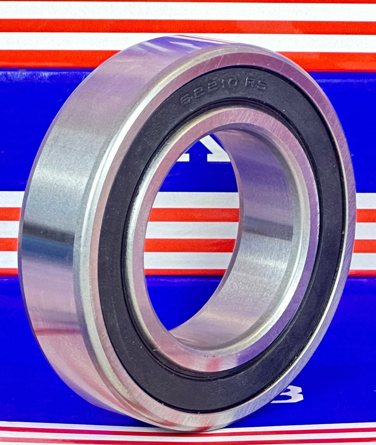 62210-2RS Radial Ball Bearing Bore Dia. 50mm OD 90mm Width 23mm