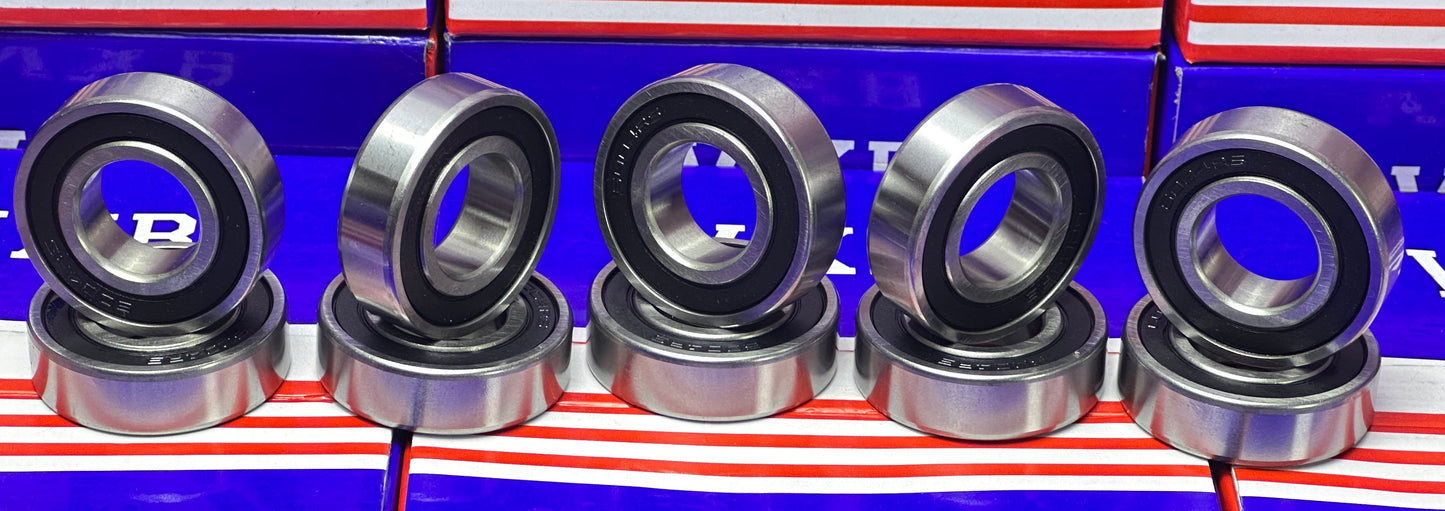 6004-2RS 20x42x12 Rubber Sealed Bearing Pack of 10